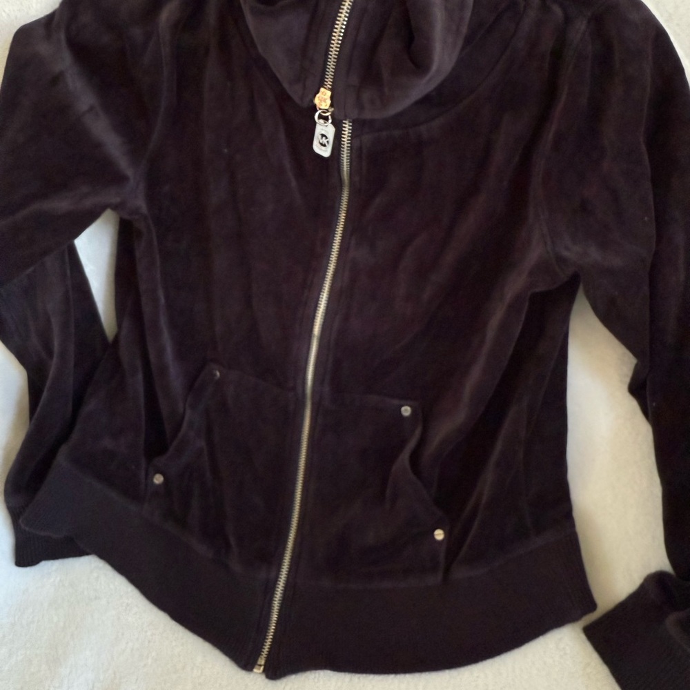 Michael Kors Cowl Neck Full Zip-up Jacket